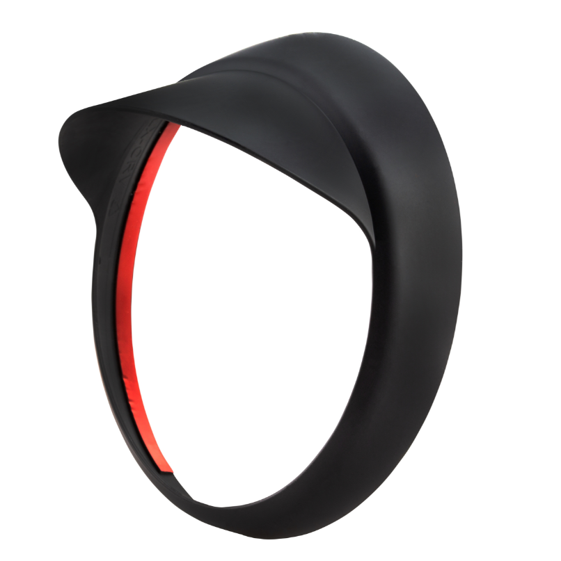 Anello lampada con paralume per Vespa LX 50-150ccm, nero opaco