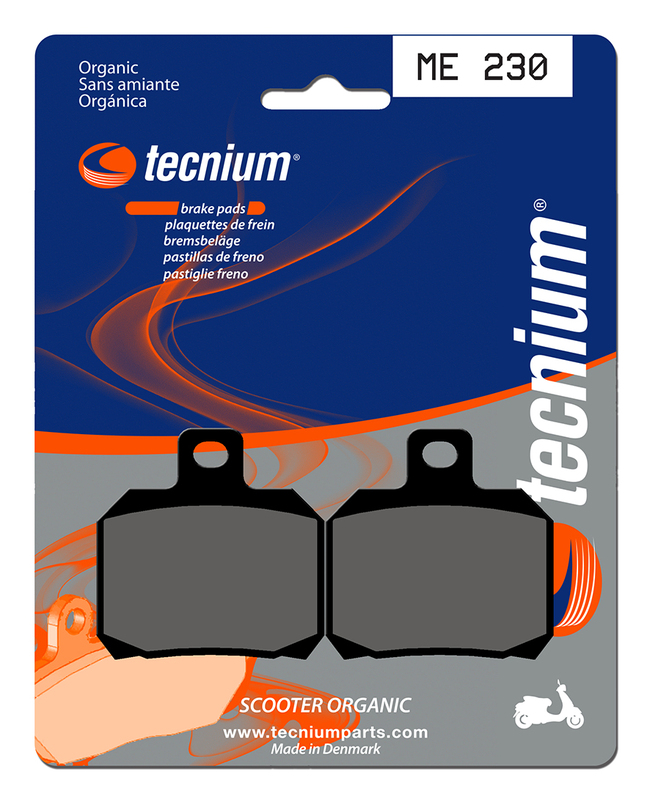 Pastiglie freno organiche per scooter Tecnium - ME230