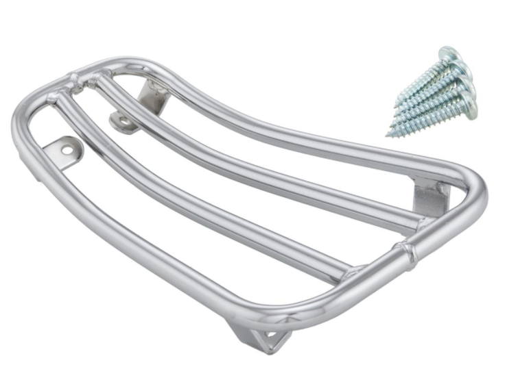 Portapacchi passante cromato per Vespa Primavera/​Sprint 50-150ccm