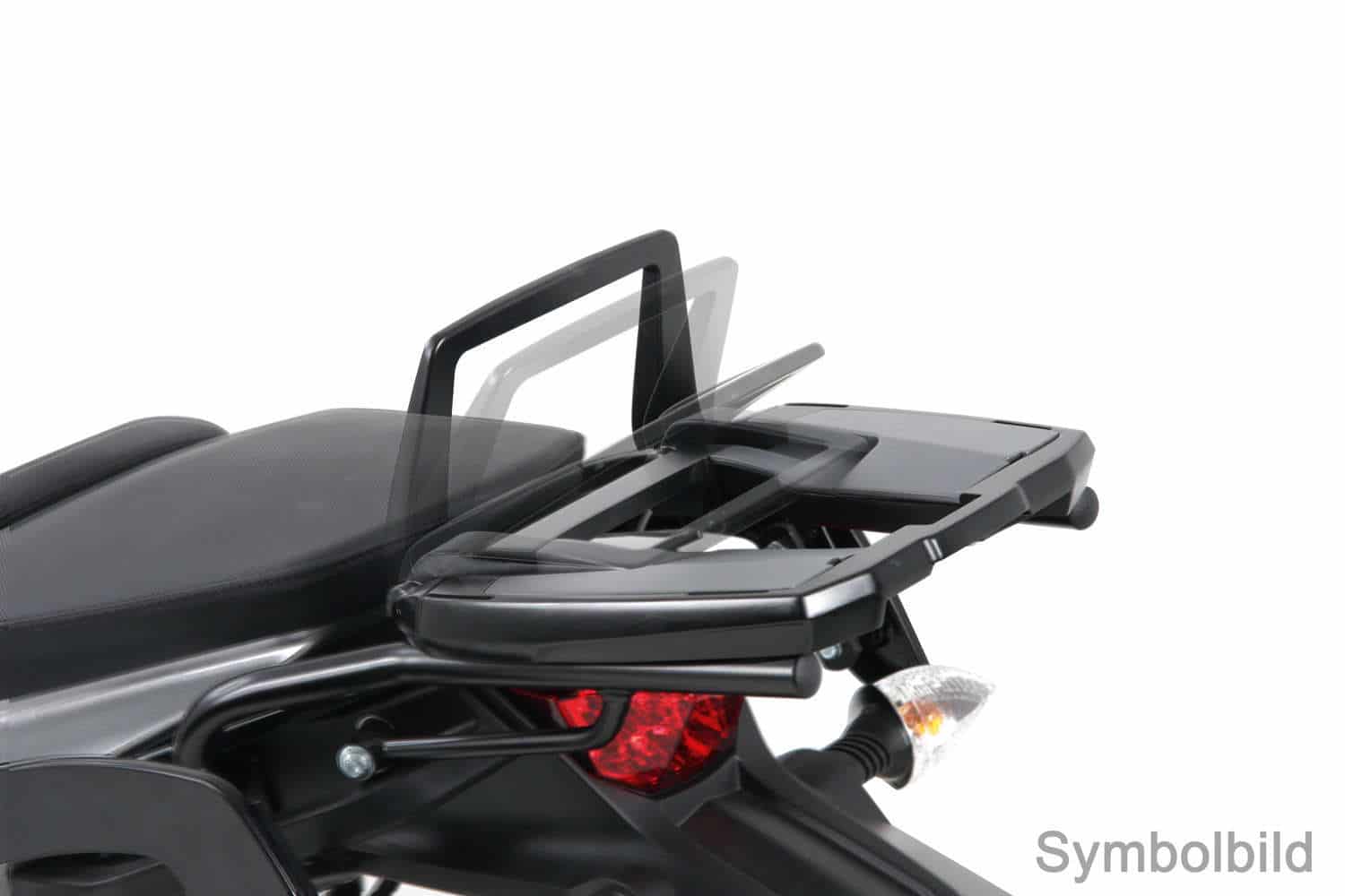Easyrack porta bauletto nero per BMW F 650 GS Twin /F 700 GS Hepco & Becker