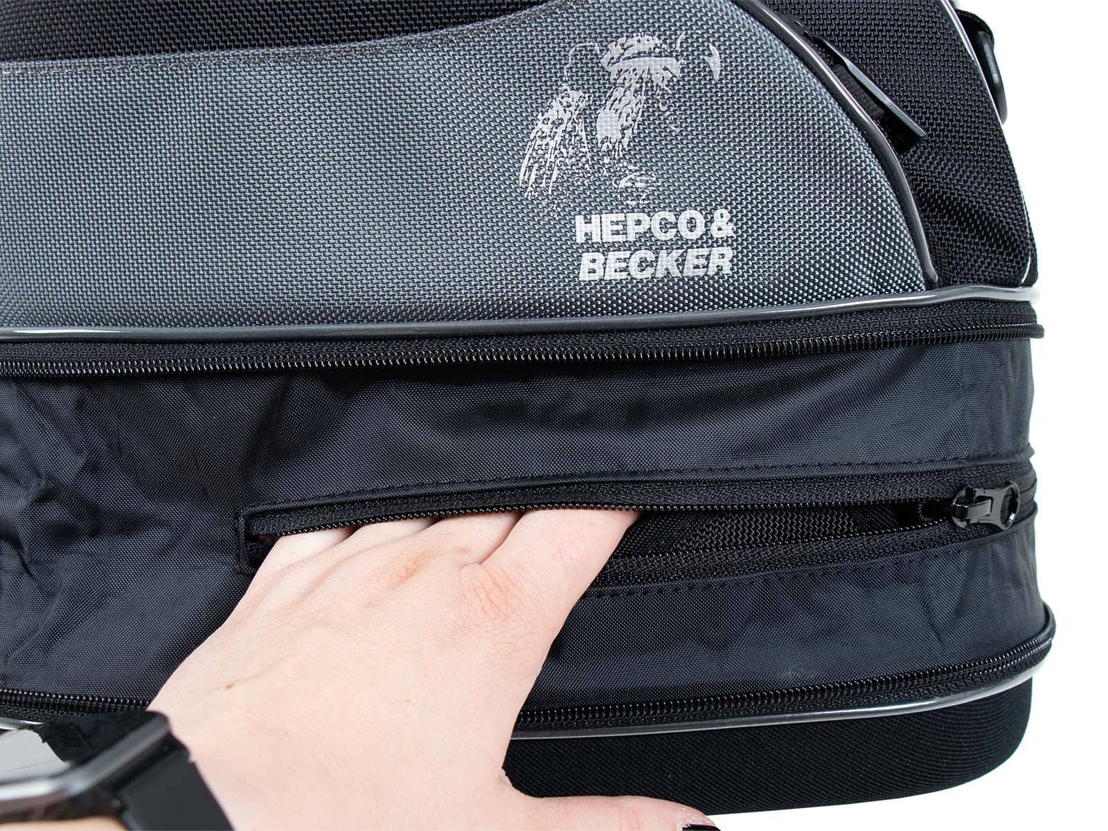 Borsa posteriore Street Basic nera per Sportracks e Smartraks Hepco & Becker