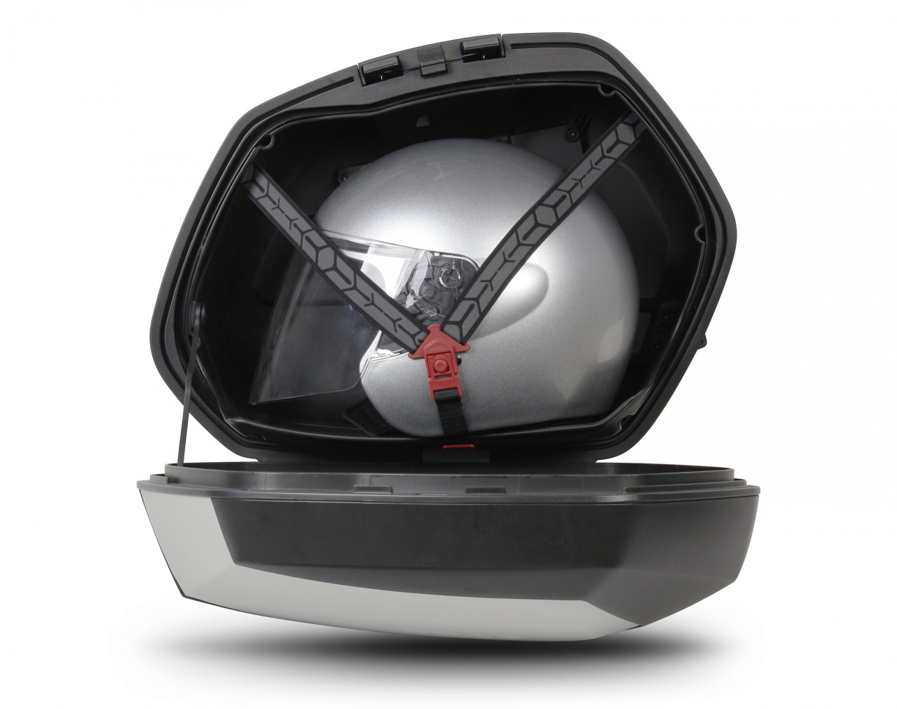 Set di valigie laterali Shad SH35, alluminio / nero, 35 l