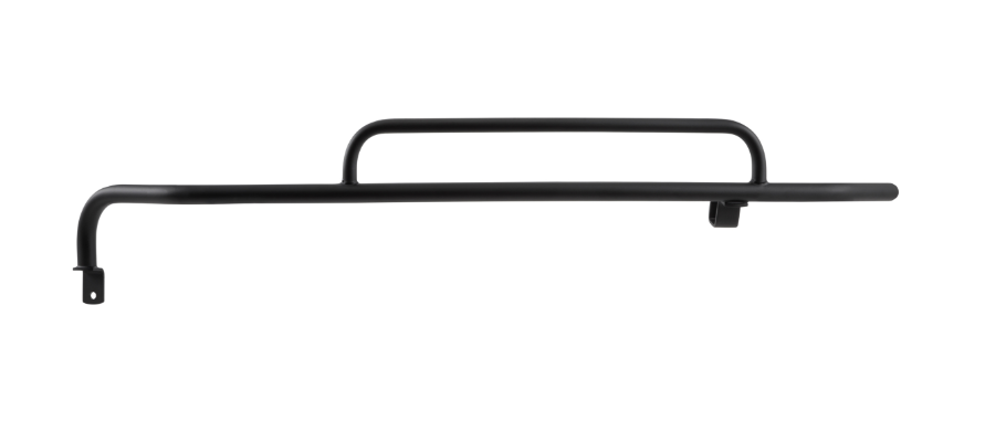 Coperchio laterale posteriore per Vespa GTS /GTS Super /GTV, 125-300ccm, nero opaco