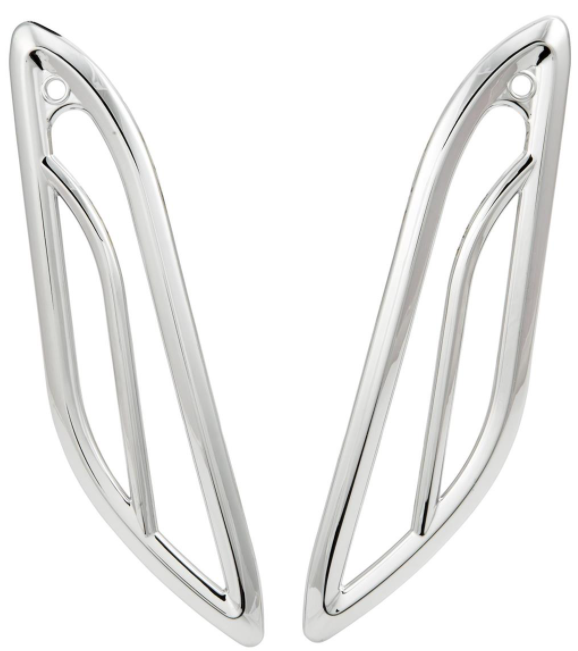Griglia frecce destra/sinistra, posteriore per Vespa Primavera/​Sprint 50-150ccm 2T/​4T AC, cromata