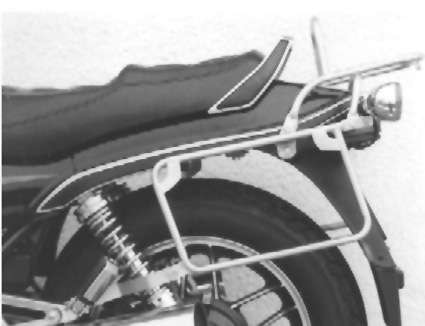 Portapacchi tubolare e portavaligie laterale per Honda CBX 600 /650 E (83-87)