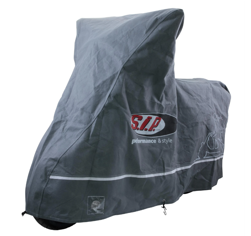 Garage pieghevole Indoor PREMIUM 2.0 per Vespa ET2/ET4/LX/LXV/S/Primavera/Sprint, taglia L, grigio