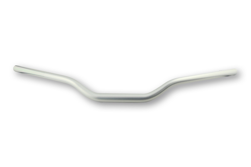 HIGHSIDER pro X-Bar Superbike X01 manubrio in alluminio argento, 1 1/8 di pollice