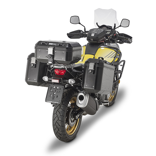 Trekker 30 Dolomiti MONOKEY Topcase / Side Case Alluminio nero Givi