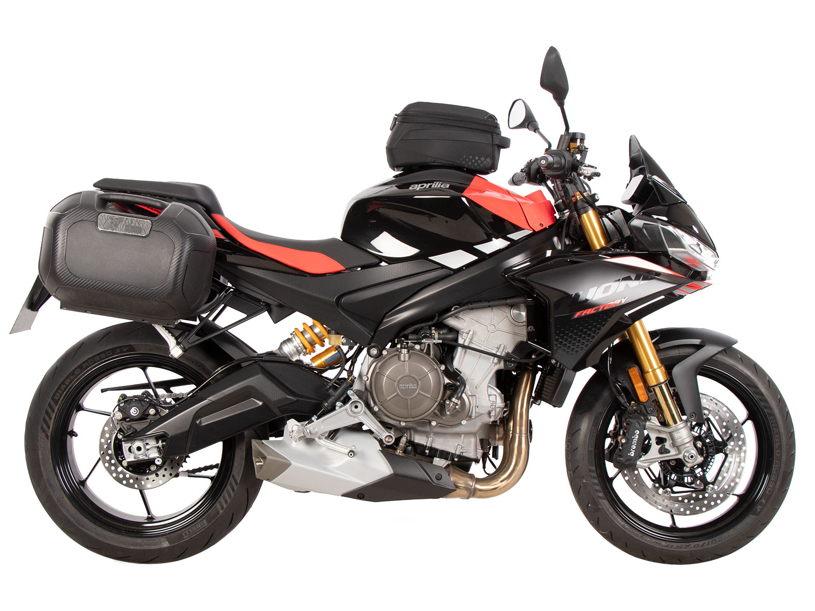 Anello serbatoio di base con blocco borsa serbatoio per Aprilia Tuono 660 Factory (22-)