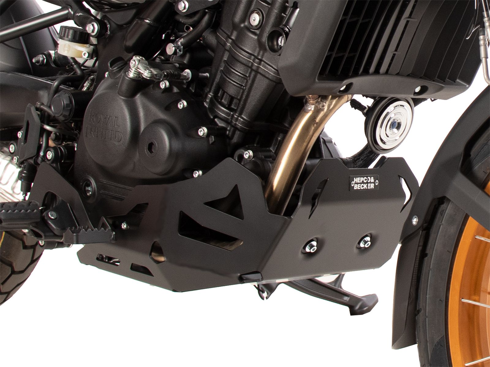 Piastra di protezione motore nera per Royal Enfield Himalayan 450 (24-)