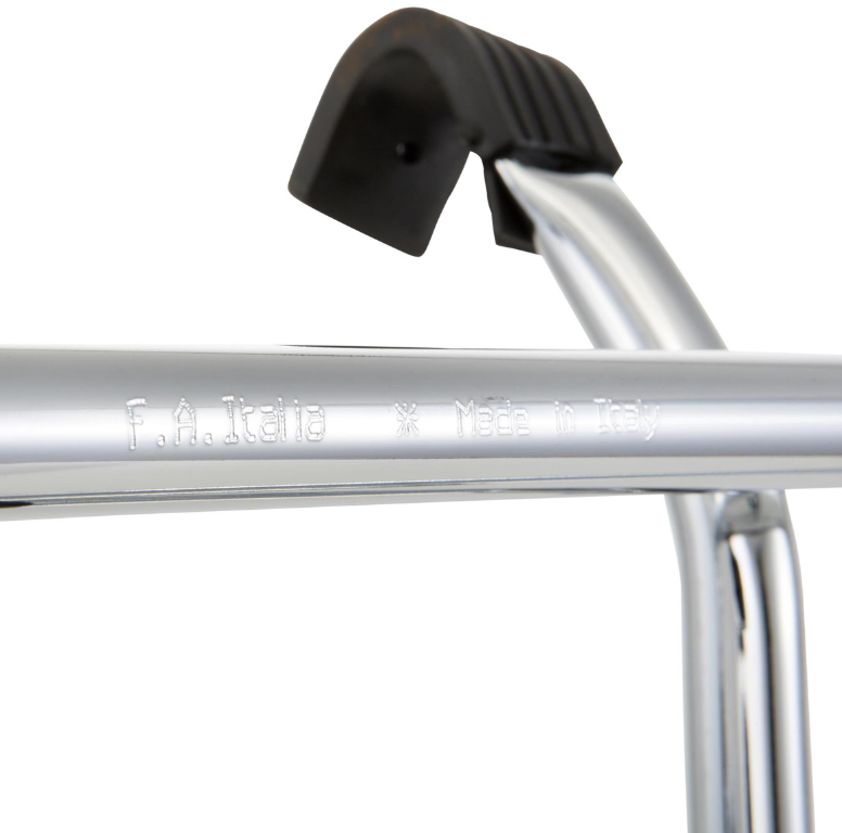 Portapacchi anteriore per Vespa PX 80-200cc, pieghevole, cromato