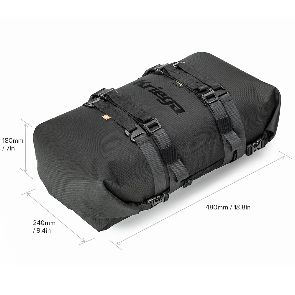 Kriega Rollpack 20 litri - lime / giallo