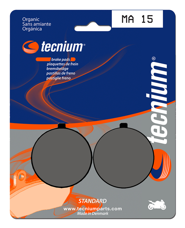 Pastiglie freno organiche Tecnium Street - MA15