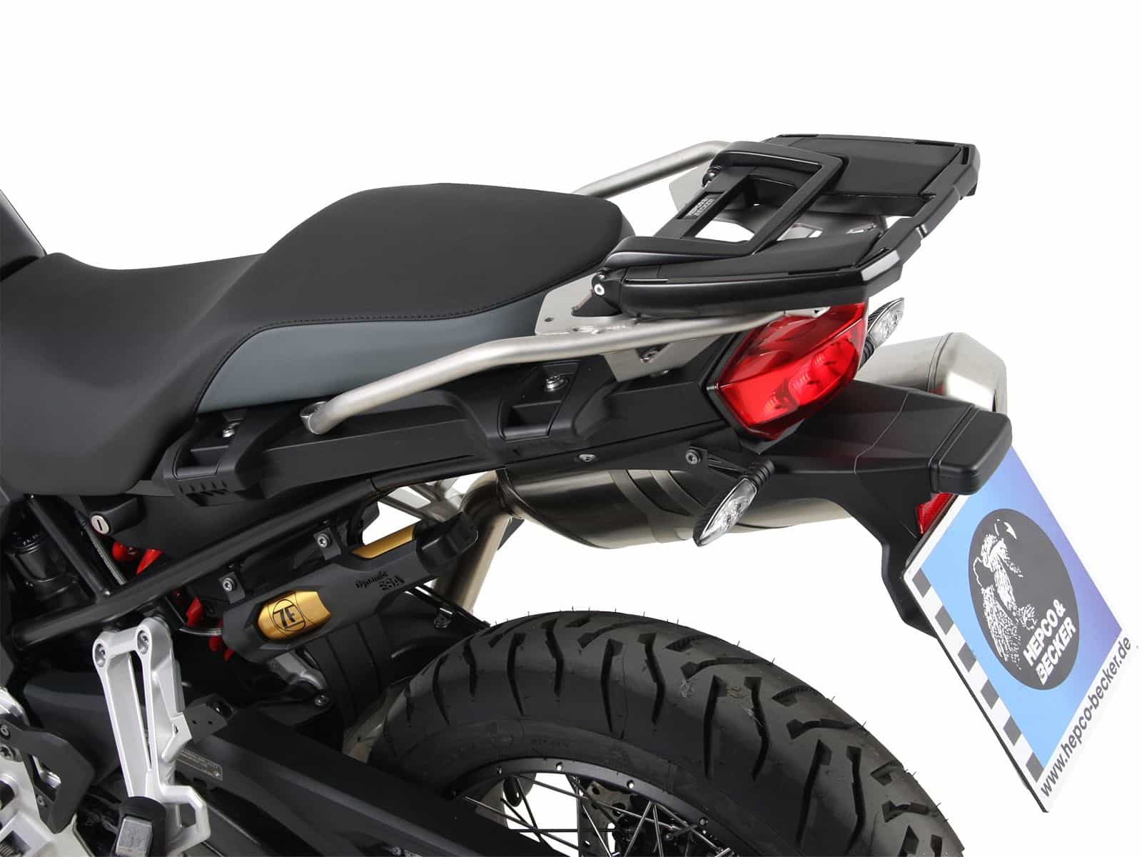 Easyrack Topcaseträger nero per ponte originale in acciaio inox per BMW F 800 GS (24-)