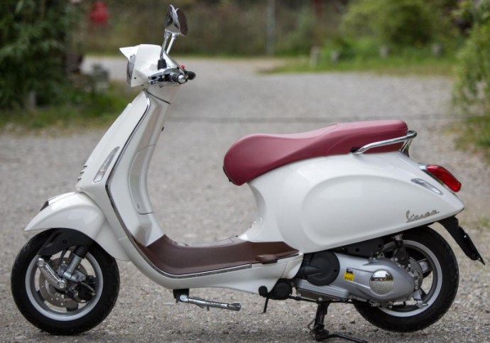 Anello faro per Vespa Primavera 50-125ccm 2T/​4T, cromato