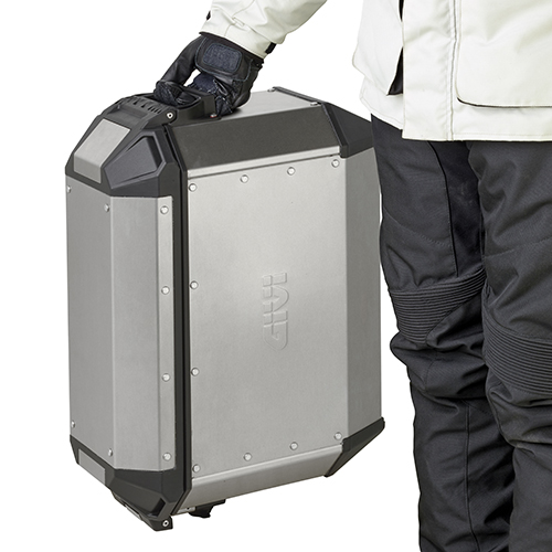 Trekker Alaska 36L Set valigie MONOKEY nero Givi