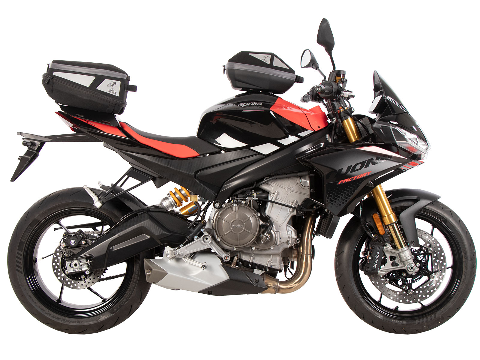 Anello serbatoio di base con blocco borsa serbatoio per Aprilia Tuono 660 Factory (22-)