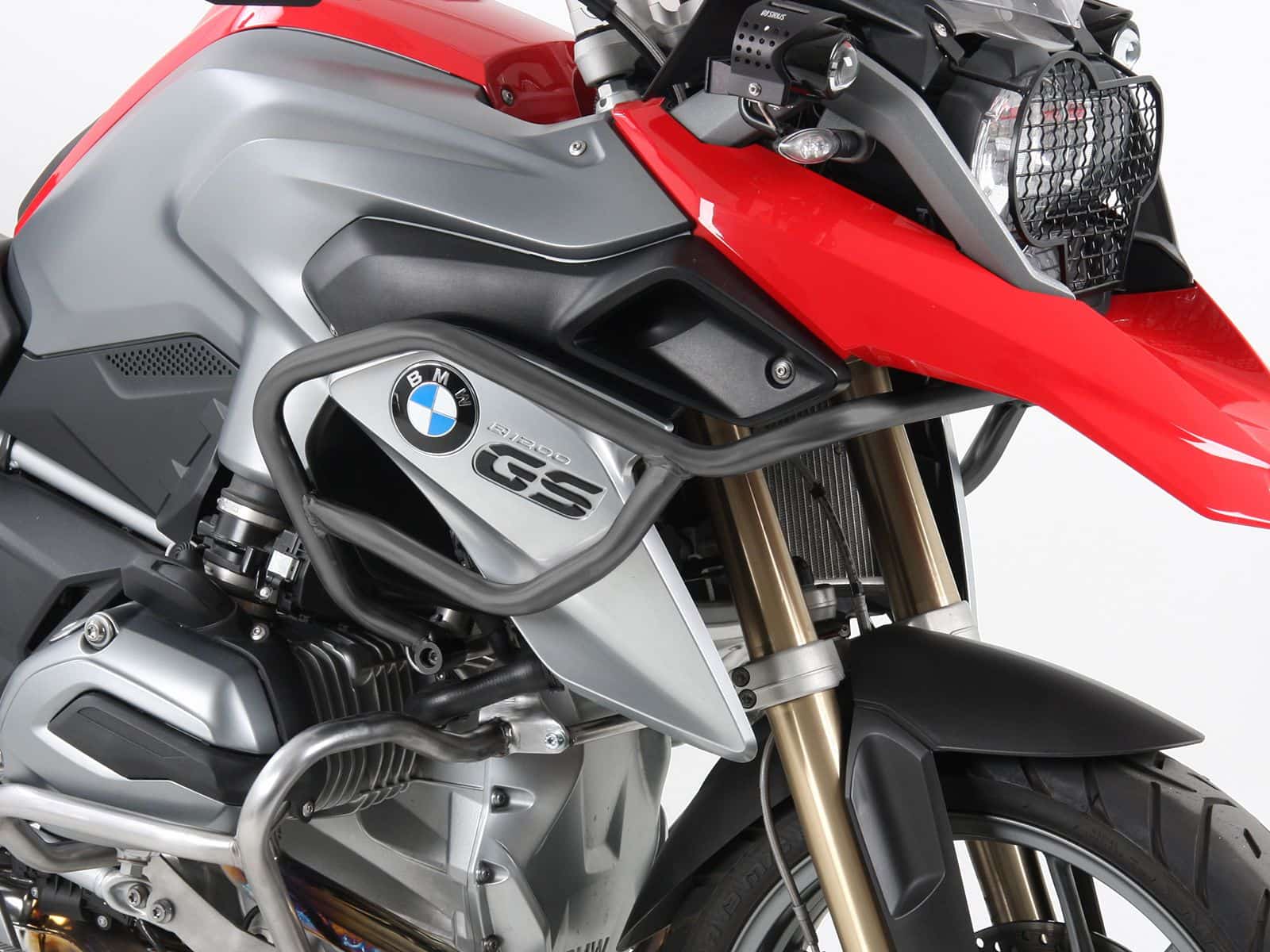Barra di protezione serbatoio antracite per BMW R 1200 GS LC (13-16) Hepco & Becker