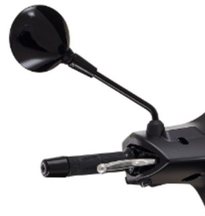 Mirror right, black for Vespa GTS Super Tech HPE