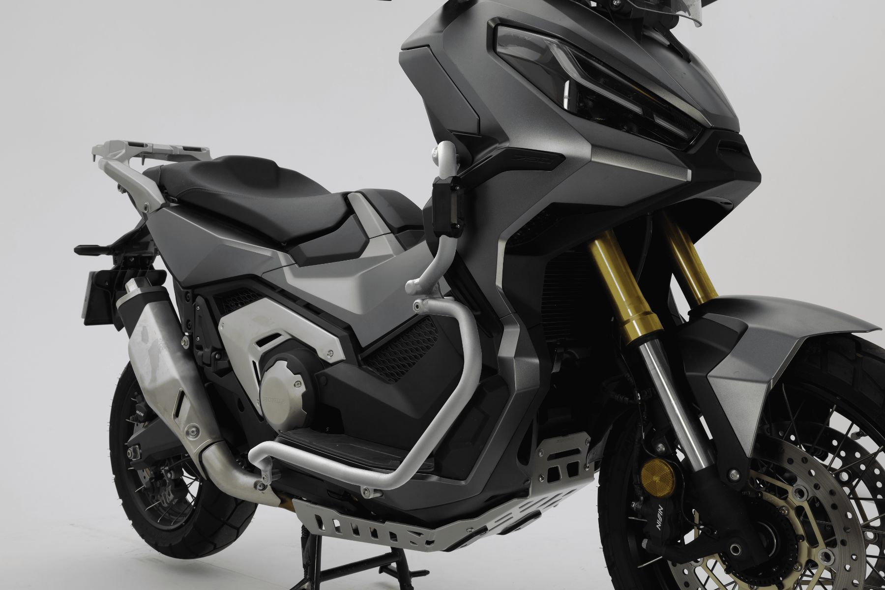 Barra di protezione in alluminio grigio per Honda X-ADV (21-24) - Isotta