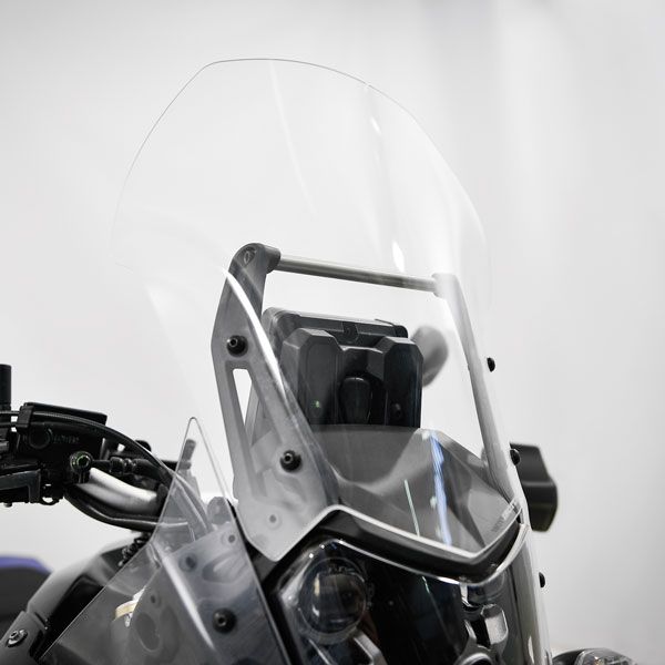 Parabrezza alto trasparente per Yamaha Ténéré 700 (19-24)