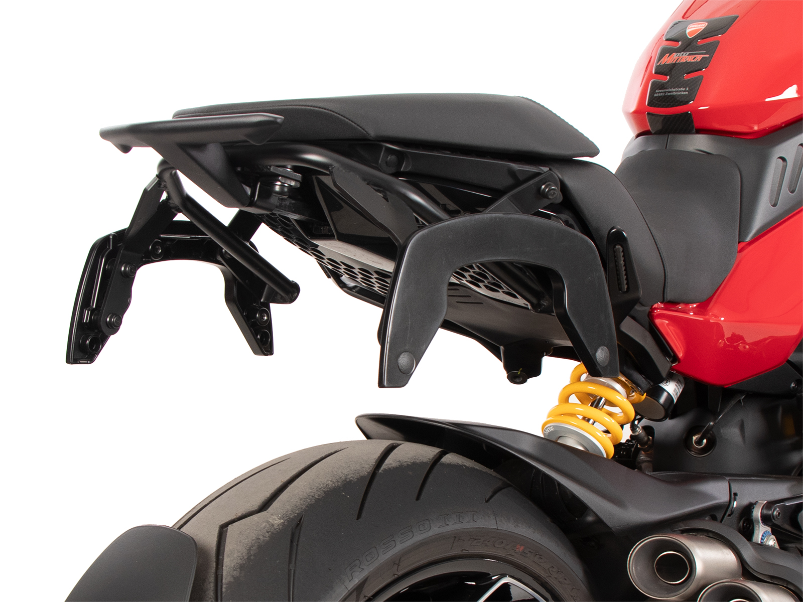Portapacchi laterale C-Bow per Ducati Diavel V4 (23-) Hepco & Becker