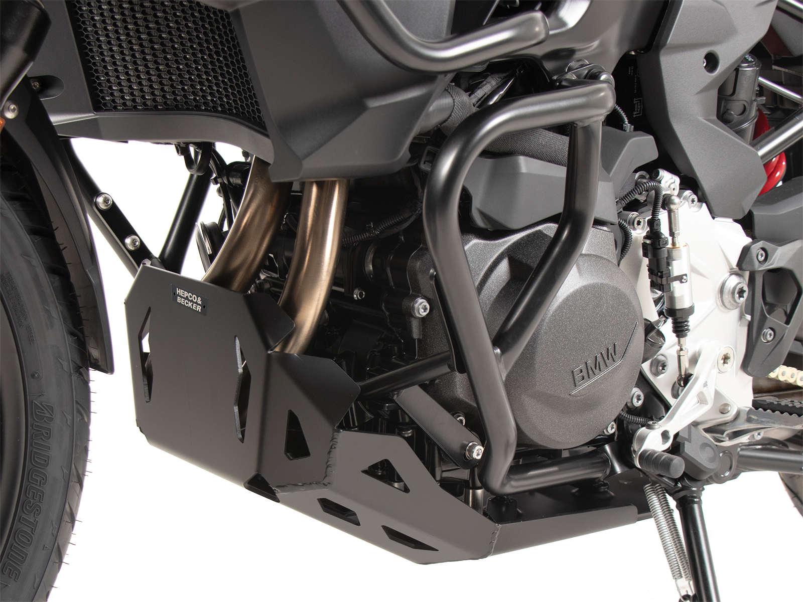 Piastra di protezione del motore per BMW F 800 GS (24-) Hepco & Becker