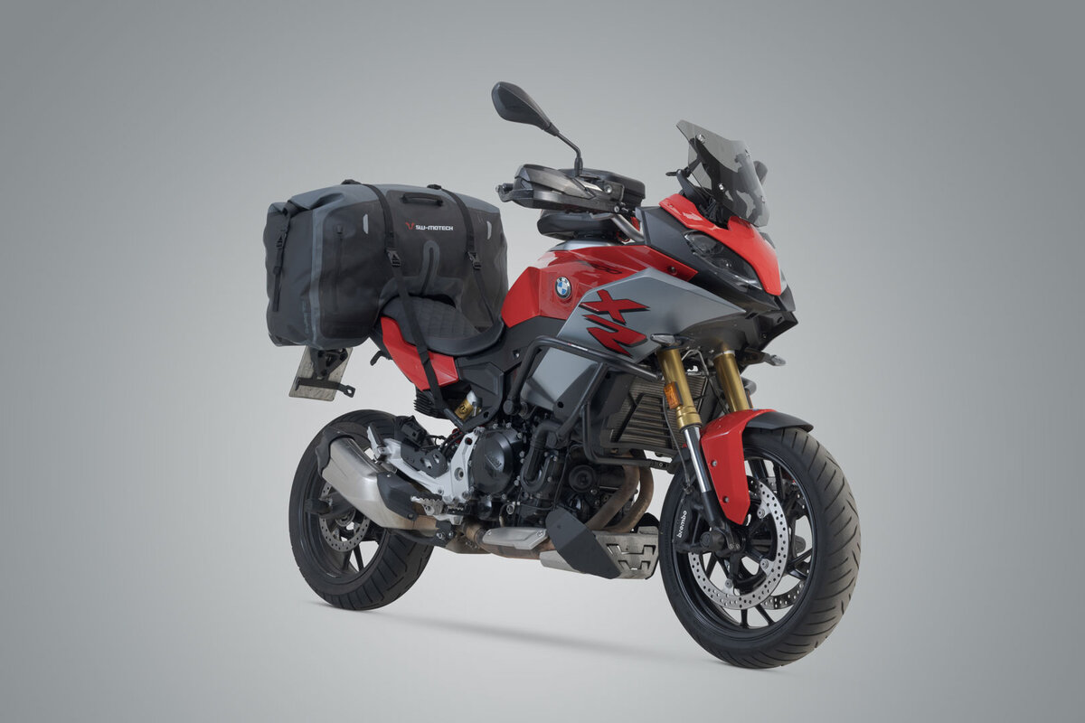Borsa posteriore Drybag 700 per Aprilia RSV 4 Tuono 1100, nero/grigio - SW Motech
