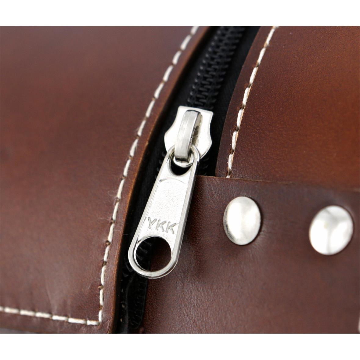 Custodia in pelle "Classic" per Vespa - marrone