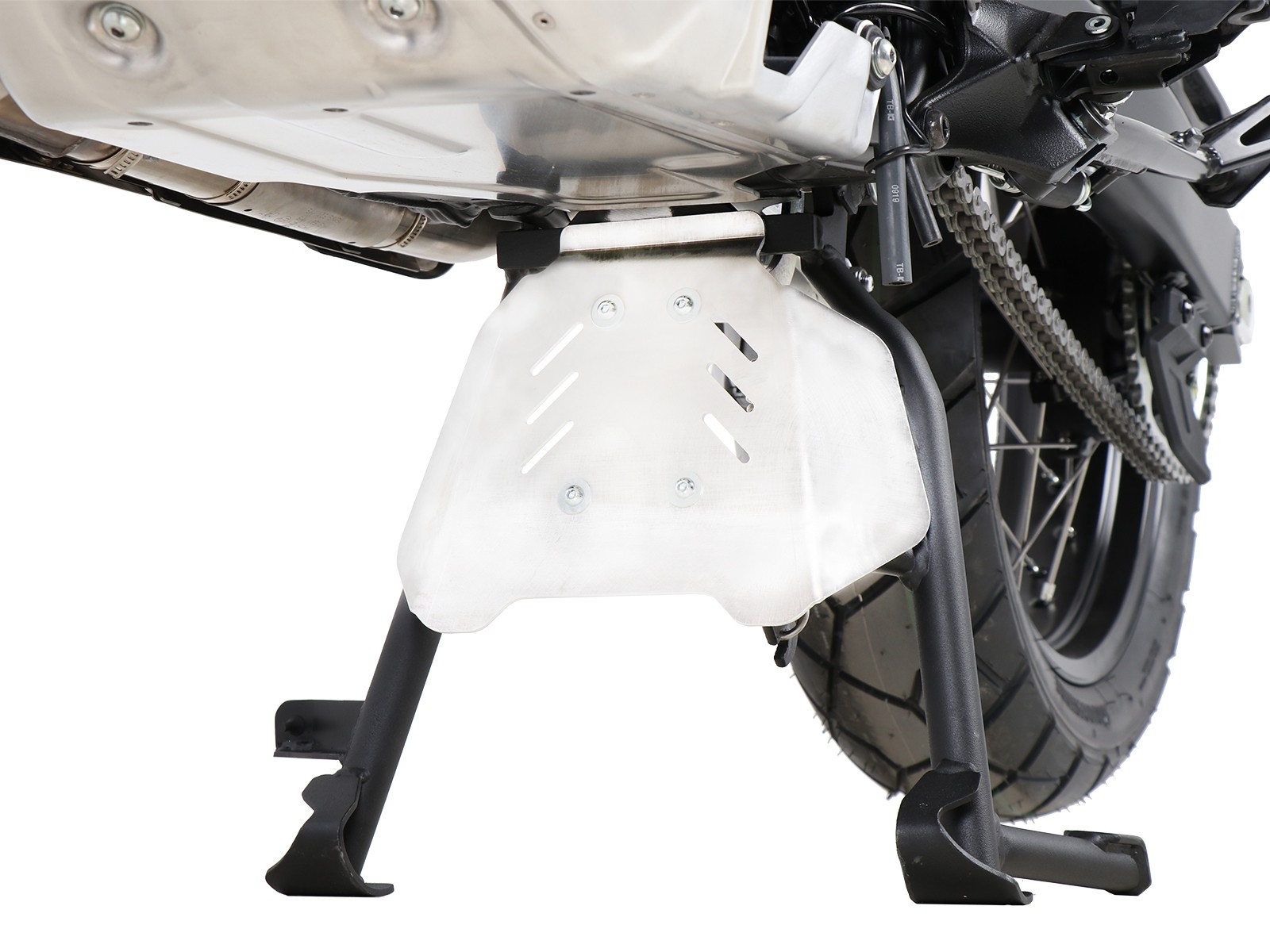Piastra di protezione per cavalletto centrale H&B per Honda CRF 1100 Africa Twin Adventure Sports (20-23)
