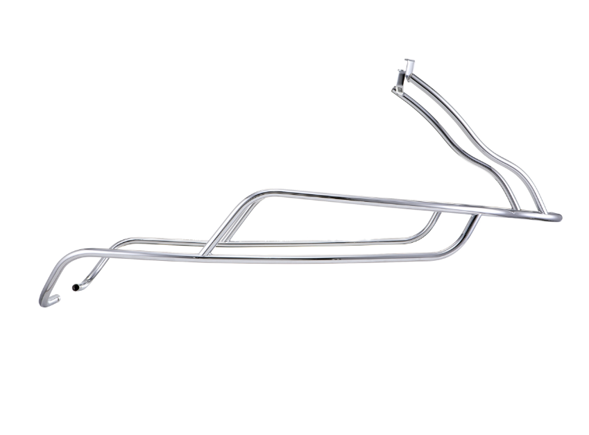 Coperchio laterale posteriore per Vespa GTS /GTS Super /GTV /GT 60, 125-300ccm, cromo
