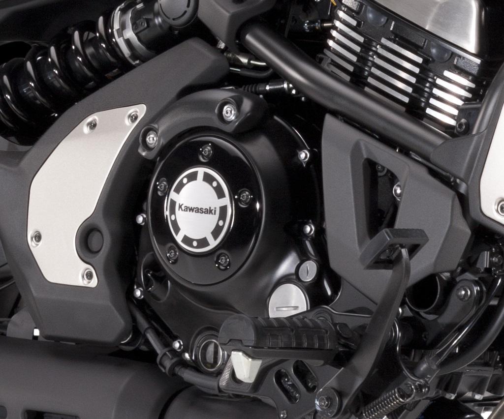 Coperchio frizione color alluminio per Vulcan S (Bj.15-19) Originale Kawasaki