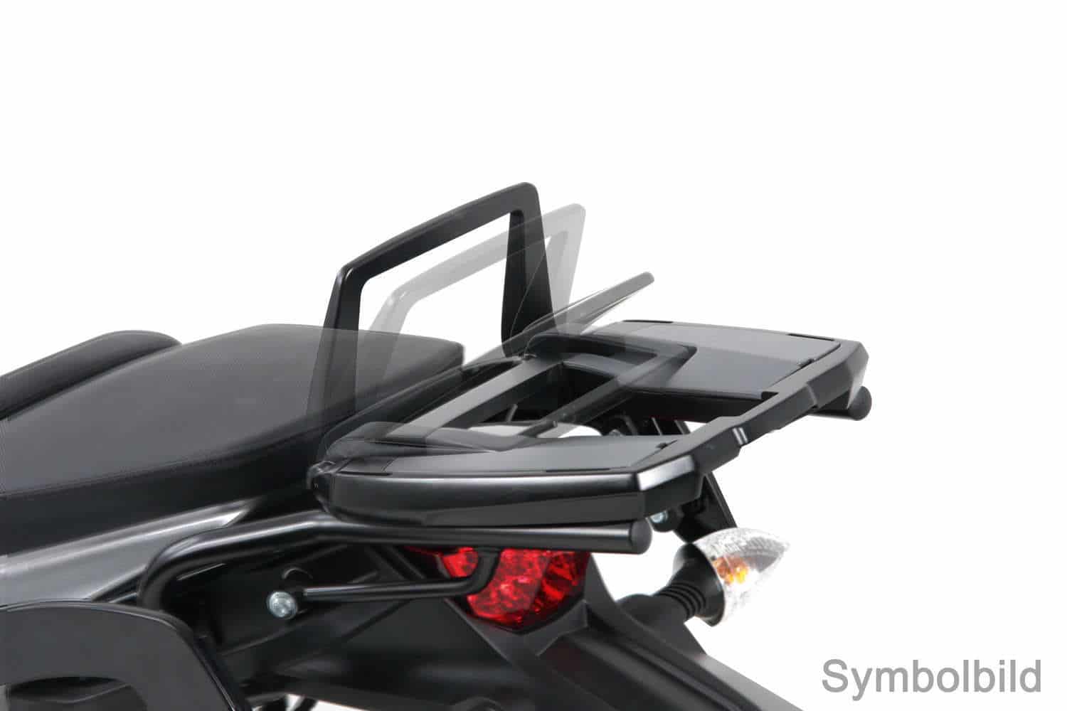Portavaligie Easyrack nero per Honda CB 1000 F Big One (93-97) Hepco & Becker