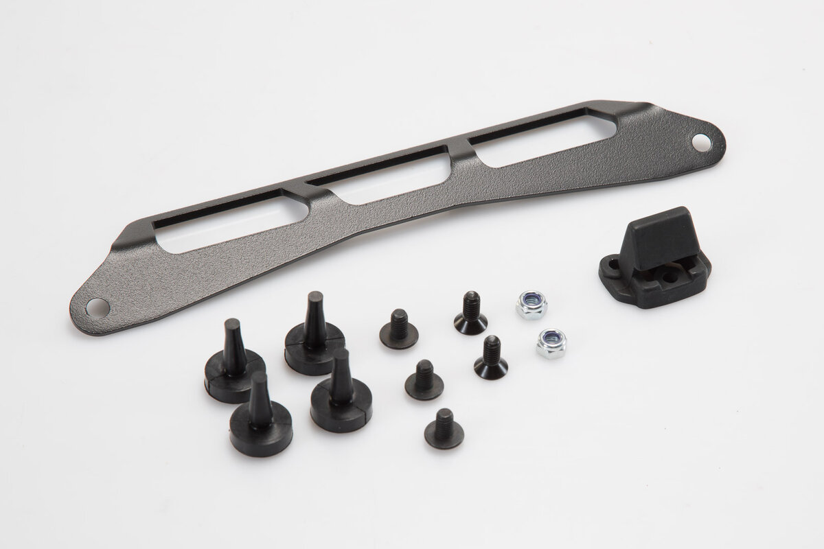 Kit adattatore SW-Motech per portapacchi ADVENTURE-RACK per bauletti monolock Givi/Kappa