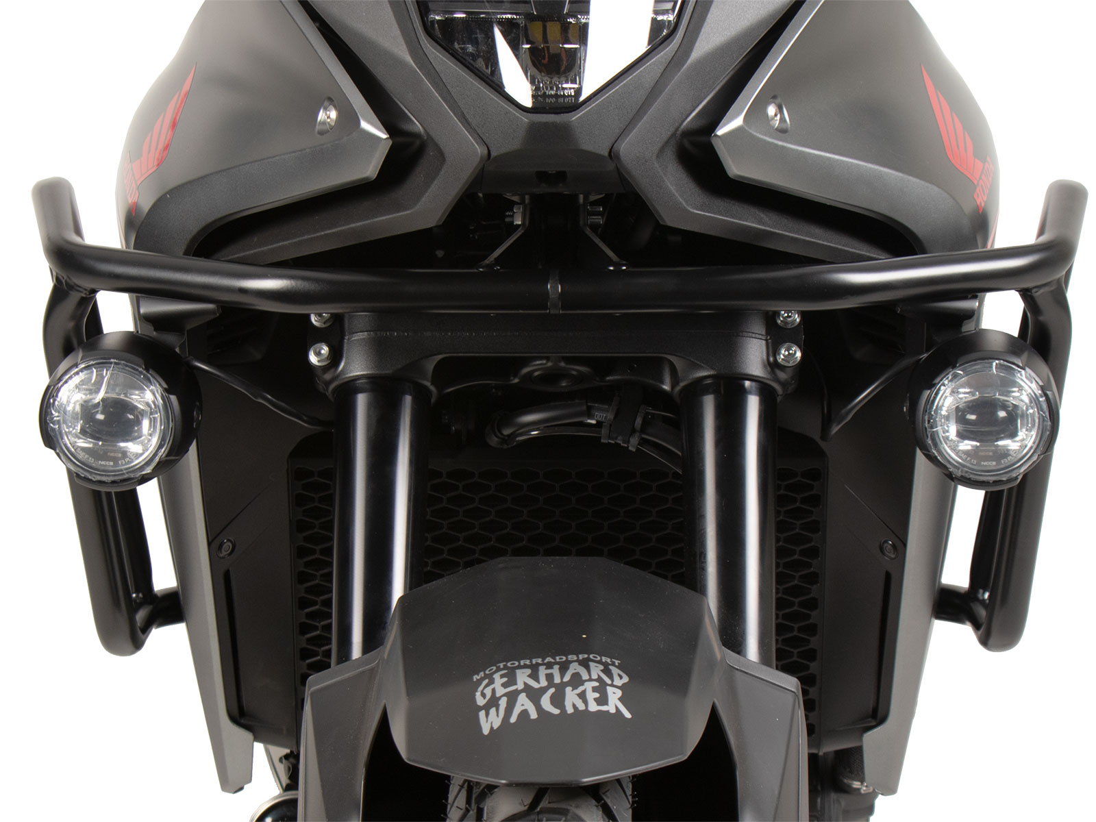 Protezione serbatoio nera per Honda XL 750 Transalp (23-) Hepco & Becker