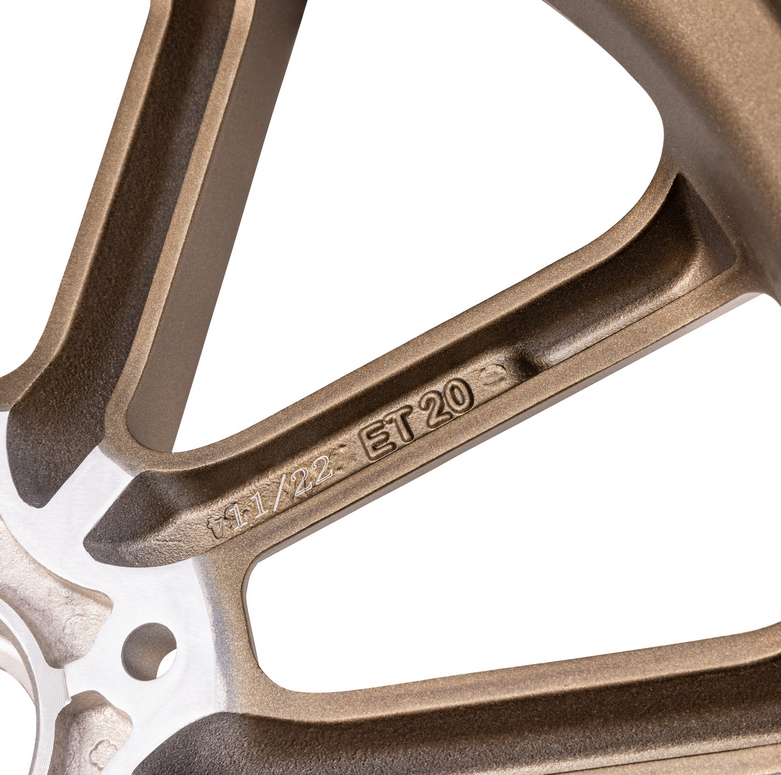 Cerchio anteriore/posteriore 13" per Vespa GTS/GTS Super/GTV/GT 60/GT/GT L 125-300ccm, bronzo opaco