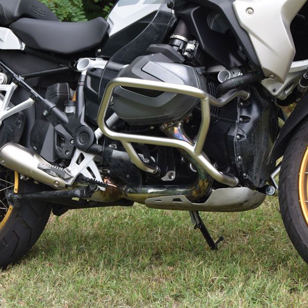 Barra di protezione inferiore per BMW R 1250 GS, ferro, nero