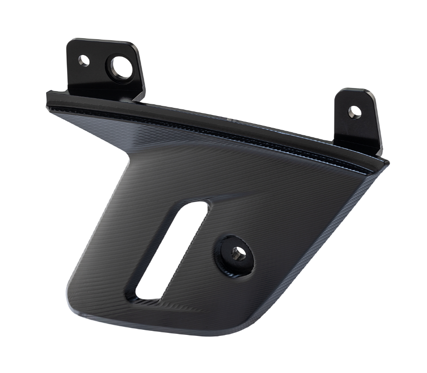 Carenatura per Vespa GTS/GTS Super 125/300cc (`22-), alluminio, anodizzato nero