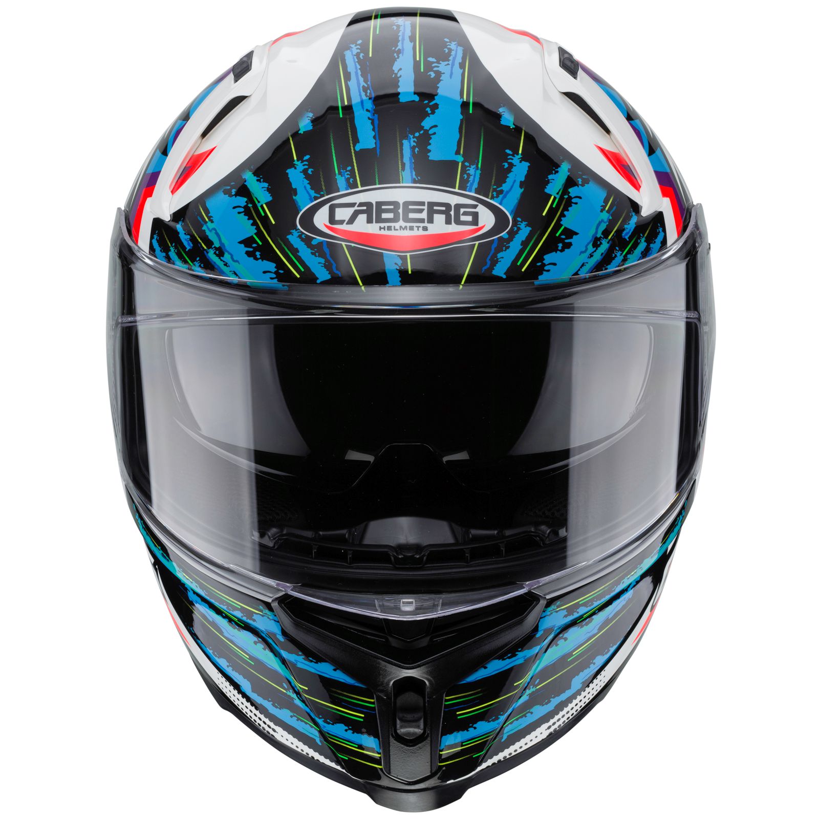 Caberg Casco Avalon Hawk, bianco/nero-blu