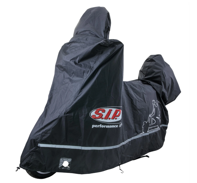 Garage pieghevole Outdoor PREMIUM 2.0 per Vespa GTS/GTV/GT, taglia XL, nero