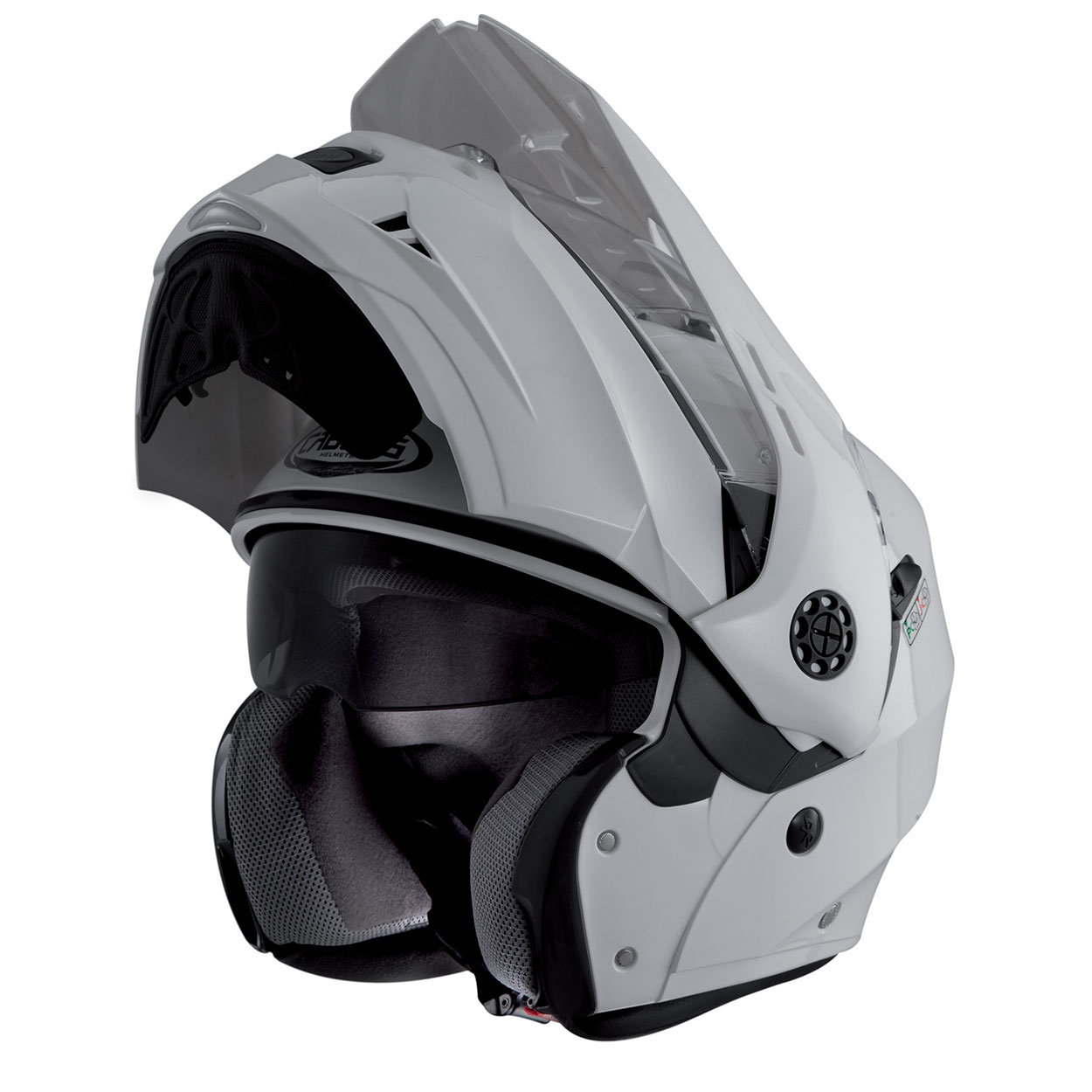 Casco Caberg TourmaxI, bianco metallizzato
