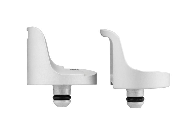 Copriforo per specchietto destro e sinistro per Vespa Primavera/Sprint/Elettrica 50-150cc, argento opaco