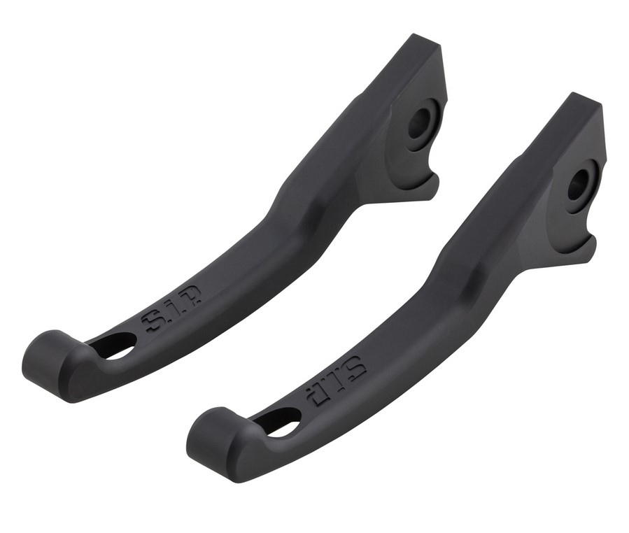 Set di leve sportive freno Shorty per Vespa, destra e sinistra, nero opaco