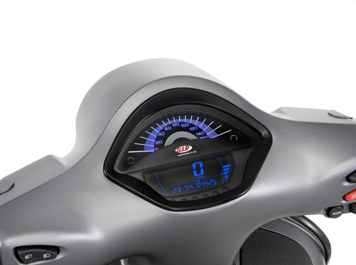 Contagiri / tachimetro per Vespa GTS/GTS Super 300cc FL ('14-), nero
