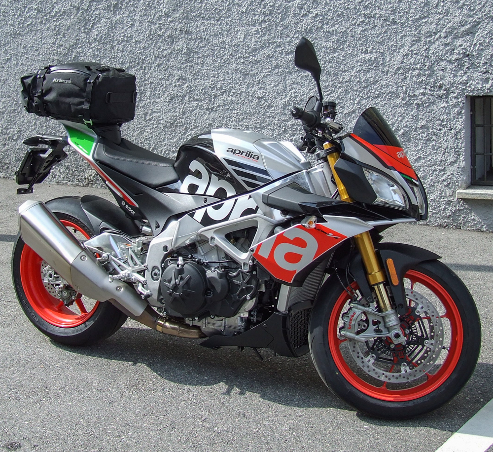 Kit di montaggio Kriega US Drypack per Aprilia Tuono V4 Factory / RR e RSV4 RF / RR