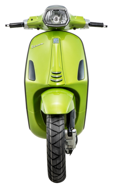 Anello faro led nero lucido ad anello per Vespa Sprint 50ccm 2T/​4T ('13-'18)