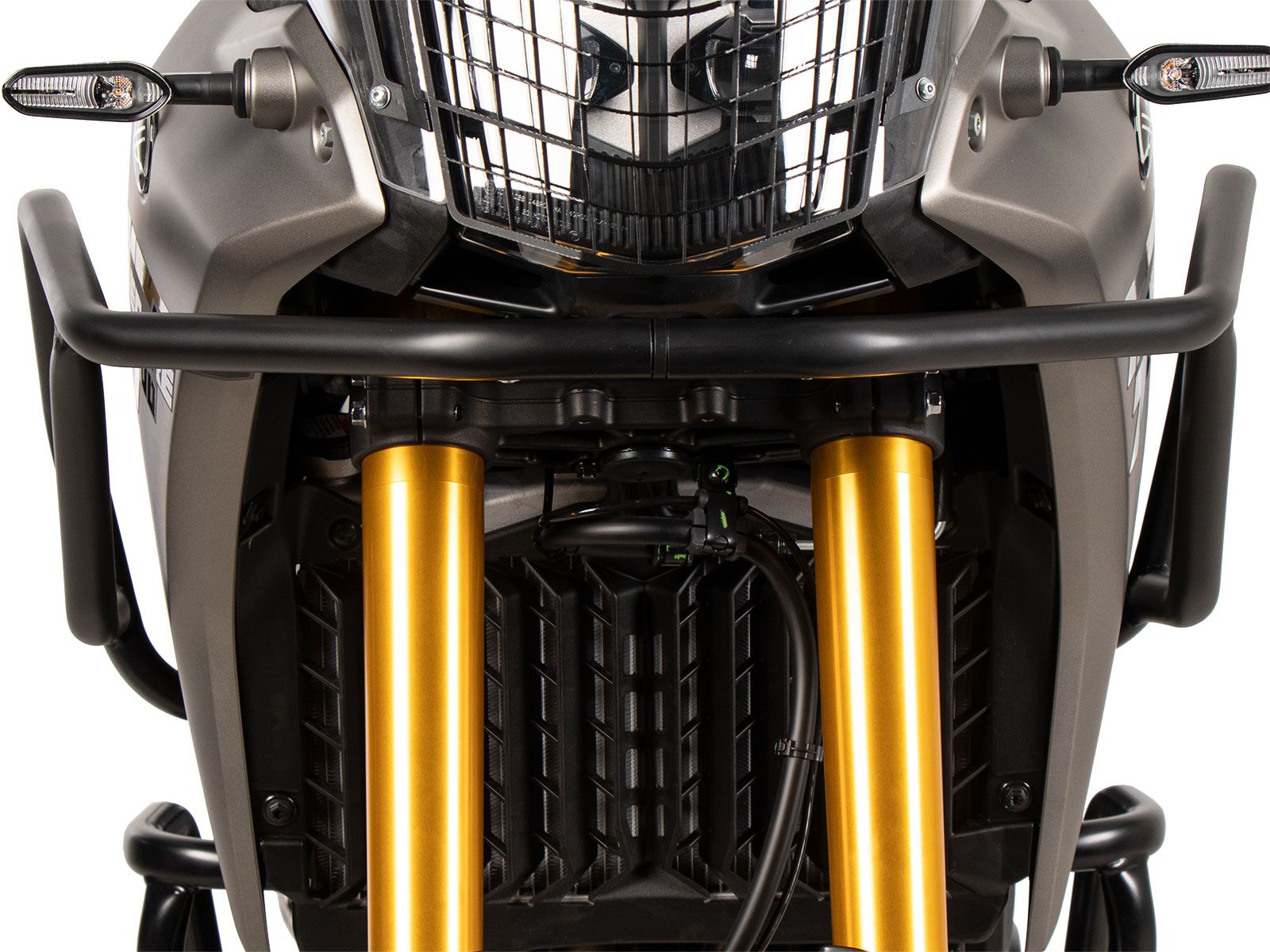 Barra di protezione serbatoio nera per Yamaha Ténéré 700 (25-) Hepco & Becker