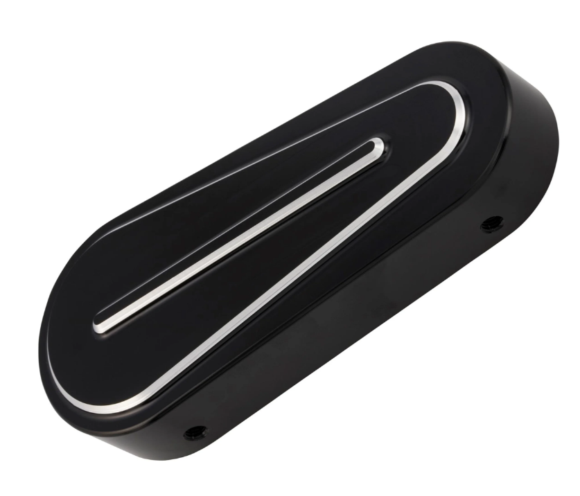Copriforcellone stile VBB per Vespa PX 80-200ccm, nero