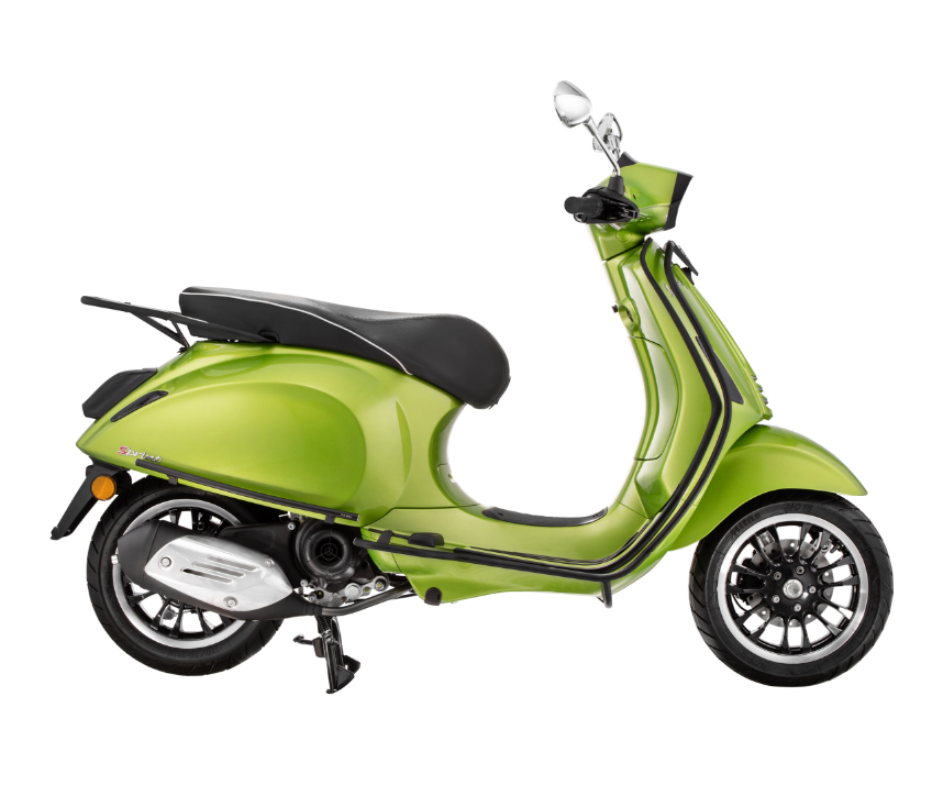 Coperchio laterale per Vespa Primavera/Sprint/Elettrica 50-150ccm, nero opaco