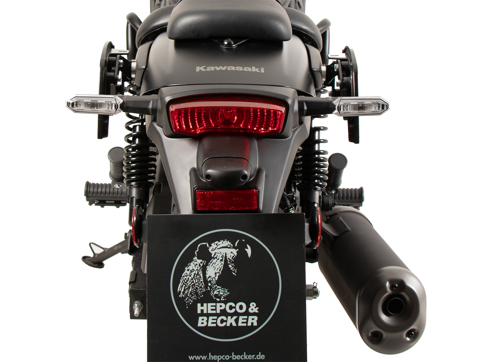 Supporto laterale C-Bow per Kawasaki Eliminator 500 (24-) Hepco & Becker